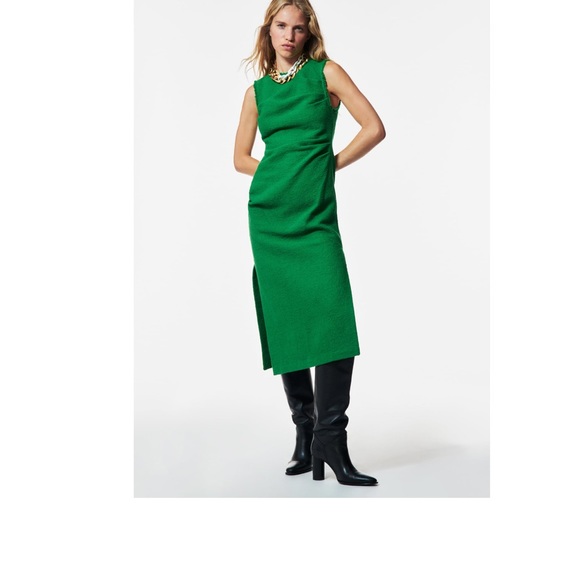 Zara blogger texture weave dress - Picture 8 of 15